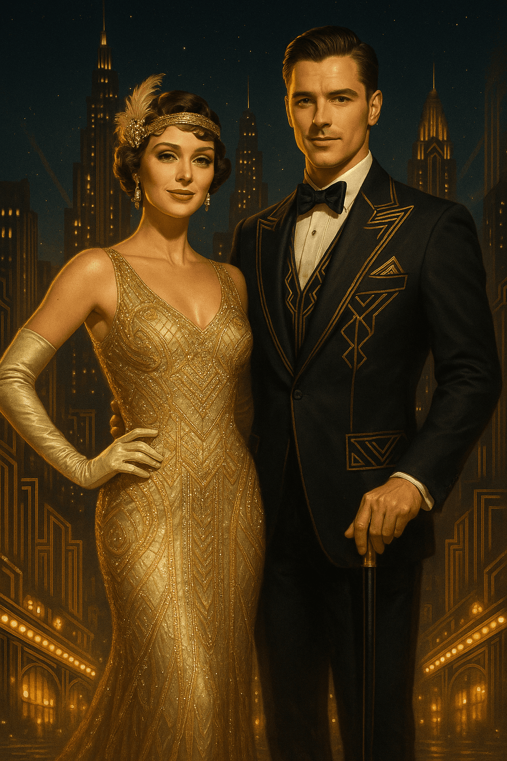 Art Deco Star transformation
